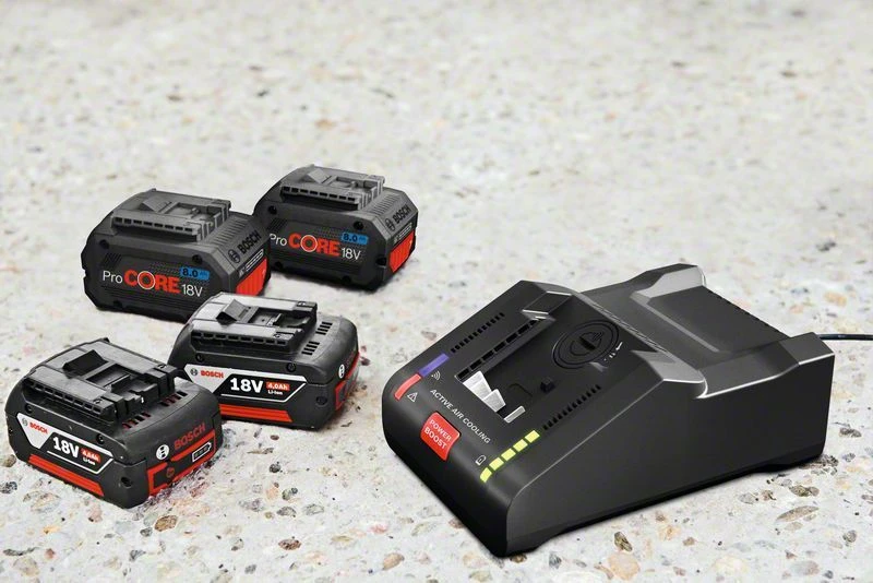 Bosch 1600A016GY 18V Li-Ion Accu Starterset (2x 12,0Ah) + Lader 2 Bosch 1600A016GY 18V Li-Ion Accu Starterset (2x 12,0Ah) + Lader - Afbeelding 2